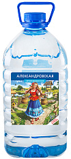 Вода питьевая  Александровская негазированная 