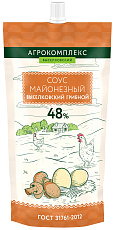Соус майонезный Выселковский со вкусом грибов 48% 